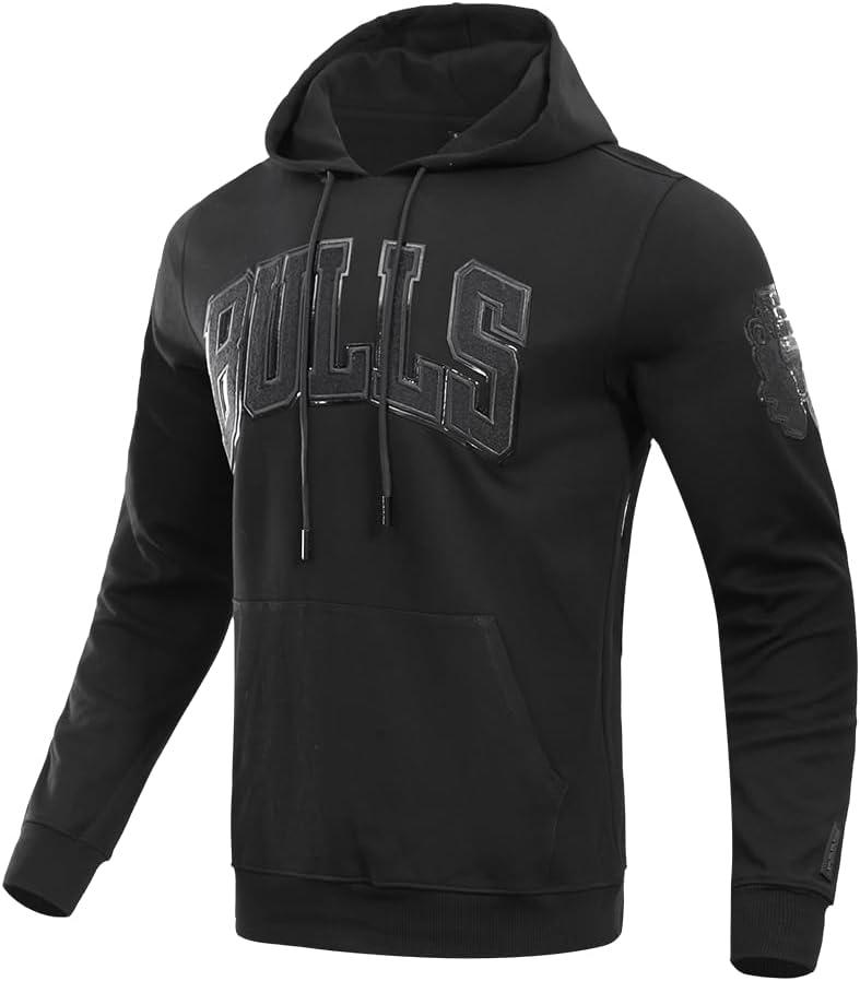 imagePro Standard Mens NBA Classic Triple Black Pull Over HoodieBlack