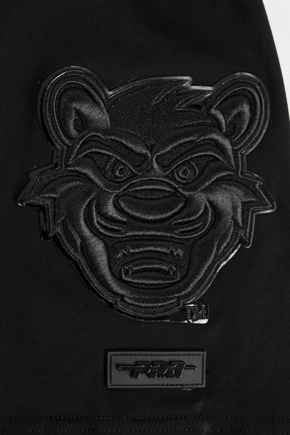 imagePro Standard NCAA Mens Mens College Classic Triple Black Cotton Short Sleeve TeeBlack