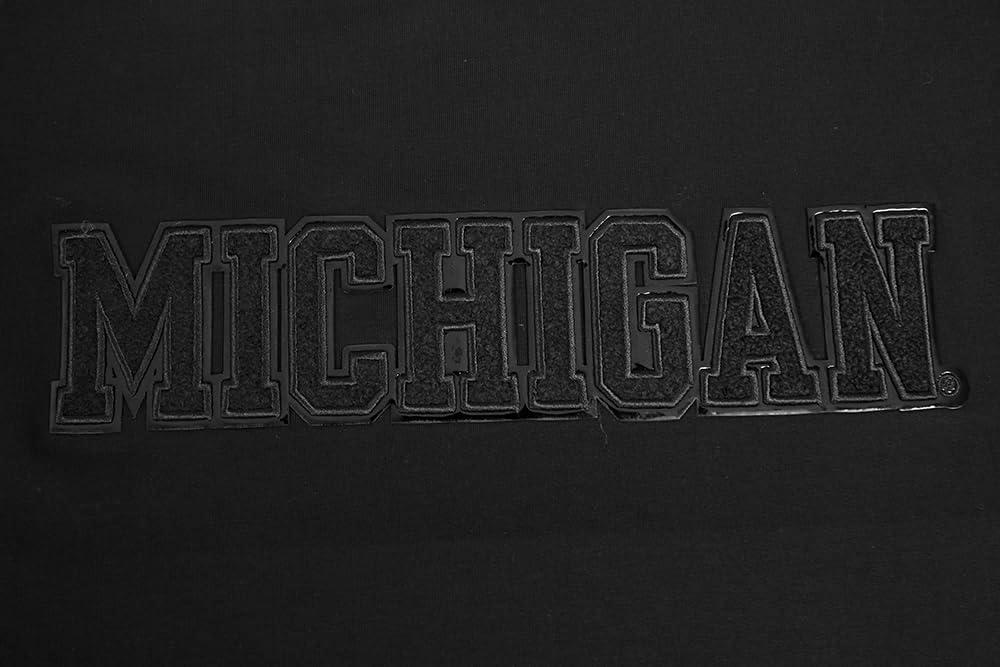 imagePro Standard NCAA Mens Mens College Classic Triple Black Cotton Short Sleeve TeeBlack