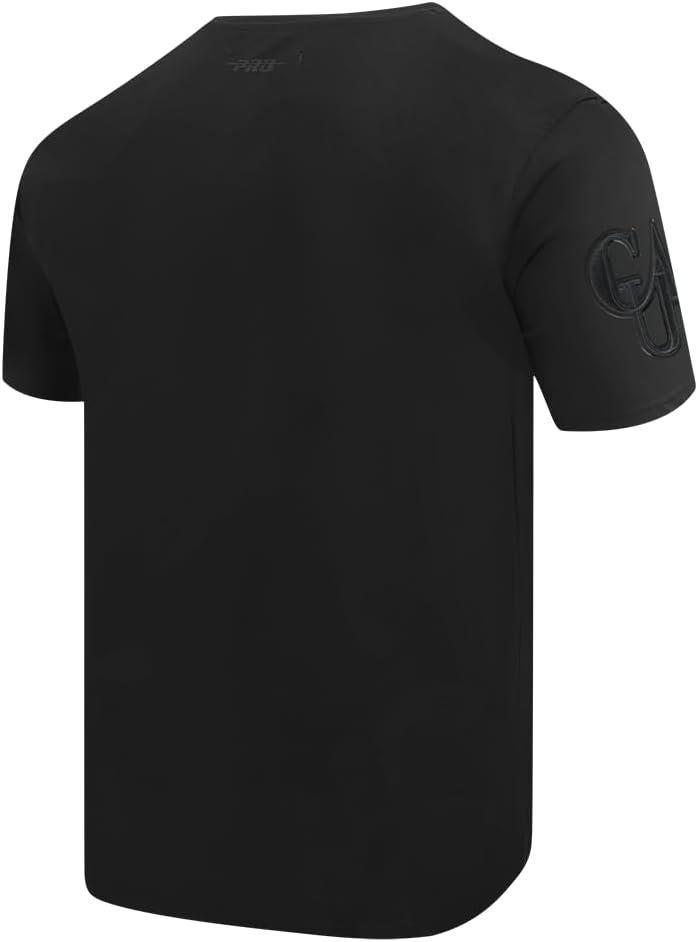 imagePro Standard NCAA Mens Mens College Classic Triple Black Cotton Short Sleeve TeeBlack
