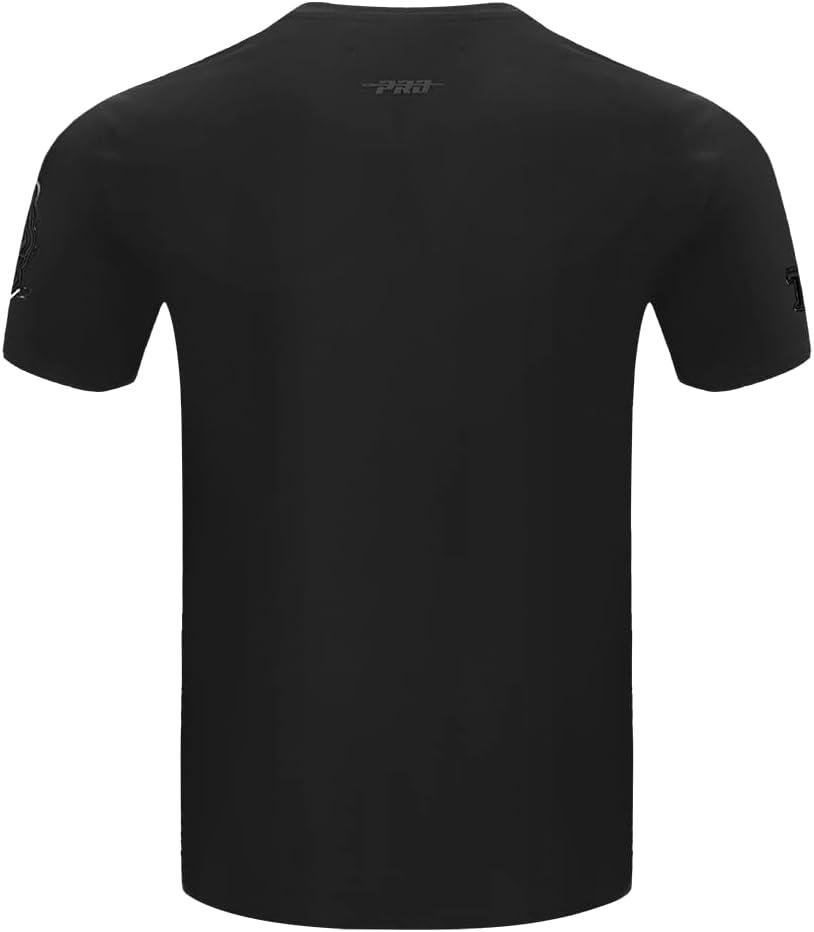 imagePro Standard NCAA Mens Mens College Classic Triple Black Cotton Short Sleeve TeeBlack