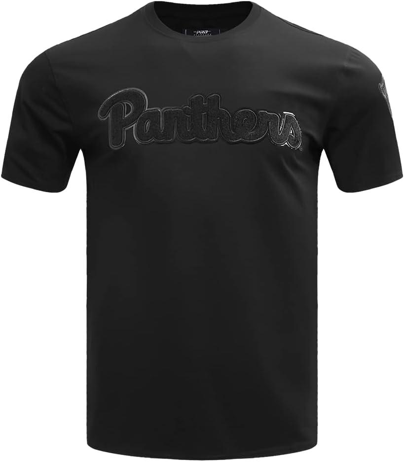 imagePro Standard NCAA Mens Mens College Classic Triple Black Cotton Short Sleeve TeeBlack