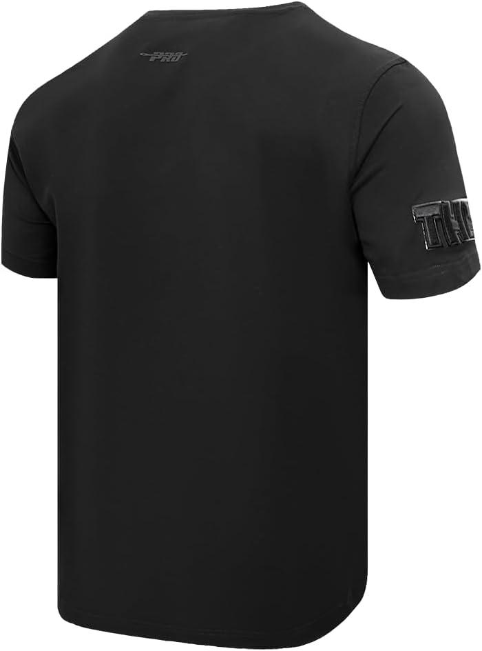 imagePro Standard NCAA Mens Mens College Classic Triple Black Cotton Short Sleeve TeeBlack