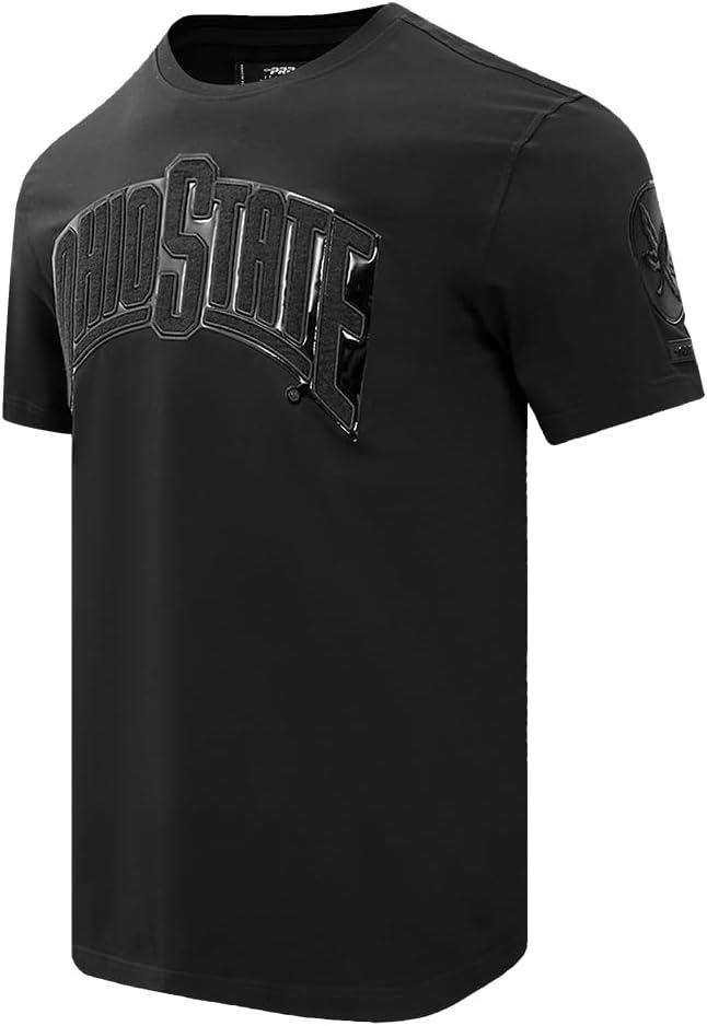 imagePro Standard NCAA Mens Mens College Classic Triple Black Cotton Short Sleeve TeeBlack