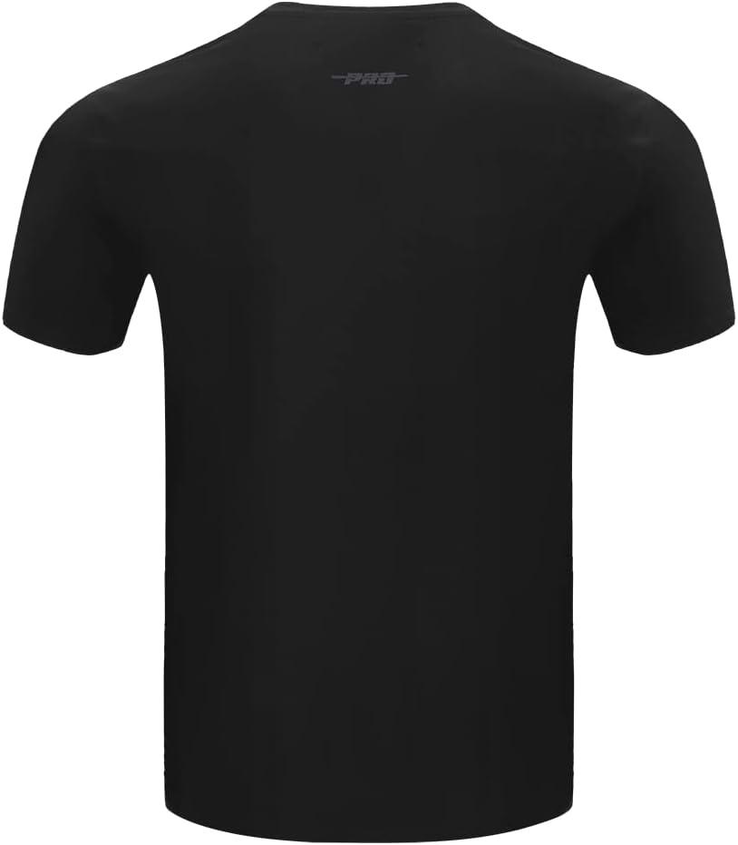 imagePro Standard NCAA Mens Mens College Classic Triple Black Cotton Short Sleeve TeeBlack