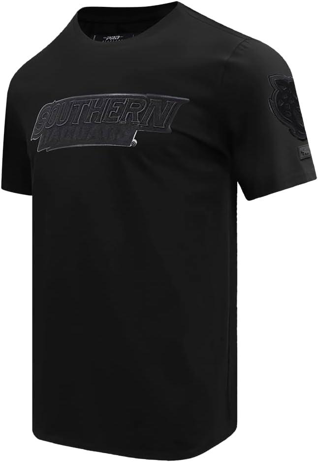 imagePro Standard NCAA Mens Mens College Classic Triple Black Cotton Short Sleeve TeeBlack