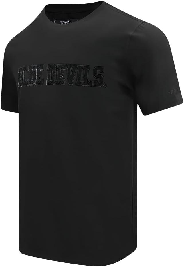 imagePro Standard NCAA Mens Mens College Classic Triple Black Cotton Short Sleeve TeeBlack