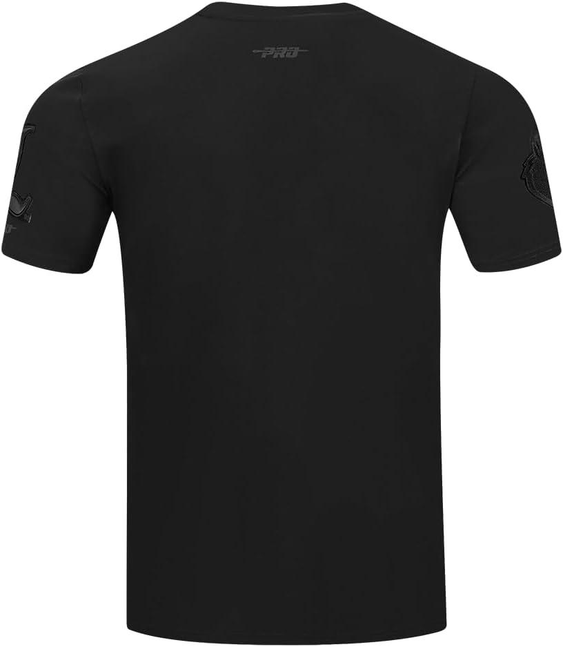 imagePro Standard NCAA Mens Mens College Classic Triple Black Cotton Short Sleeve TeeBlack