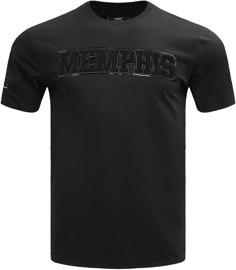 imagePro Standard NCAA Mens Mens College Classic Triple Black Cotton Short Sleeve TeeBlack