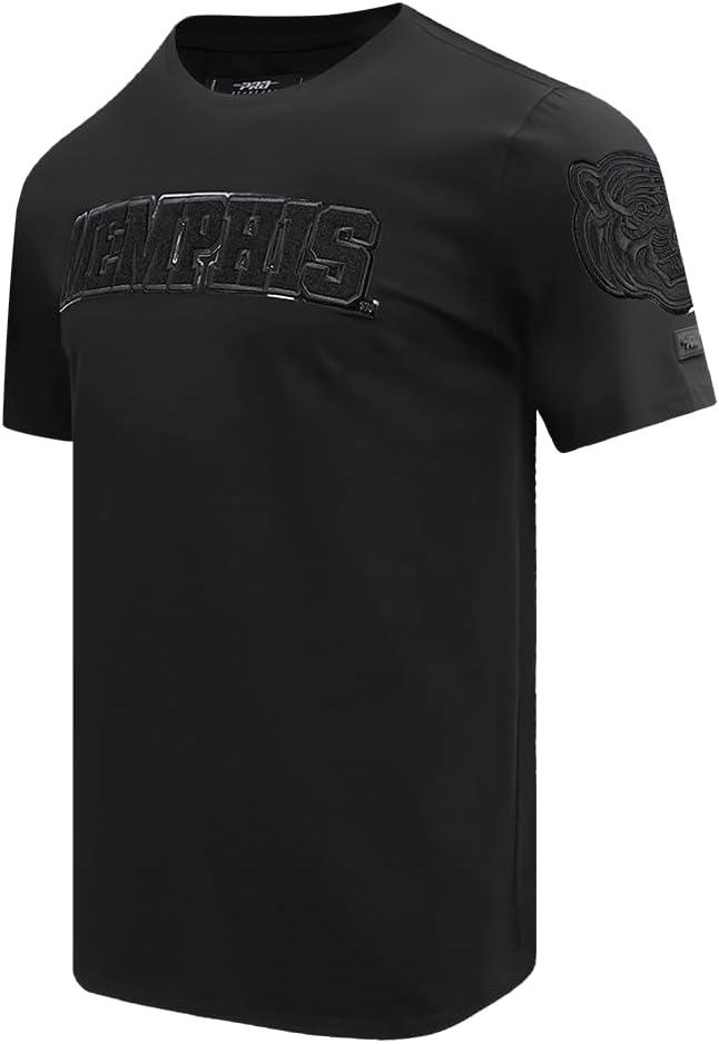 imagePro Standard NCAA Mens Mens College Classic Triple Black Cotton Short Sleeve TeeBlack