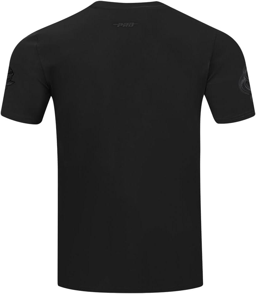 imagePro Standard NCAA Mens Mens College Classic Triple Black Cotton Short Sleeve TeeBlack