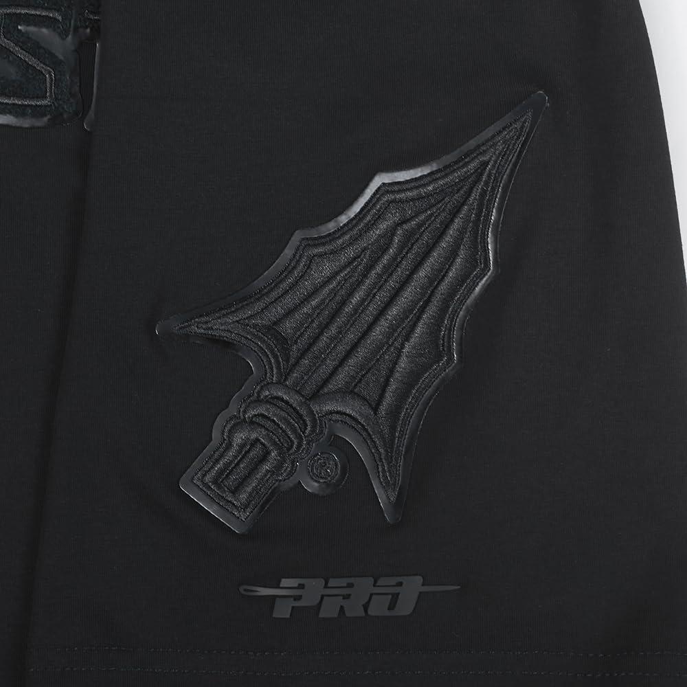 imagePro Standard NCAA Mens Mens College Classic Triple Black Cotton Short Sleeve TeeBlack