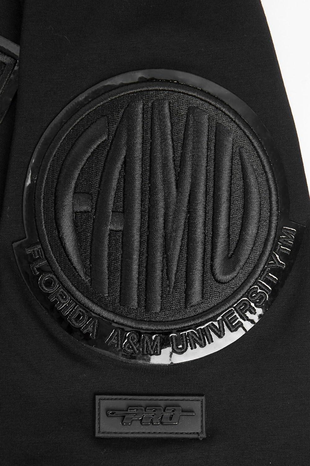imagePro Standard NCAA Mens Mens College Classic Triple Black Cotton Short Sleeve TeeBlack