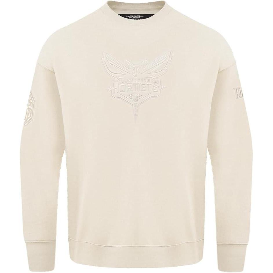 imagePRO STANDARD Mens NBA Wingspan Fleece Crewneck SweatshirtEggshell
