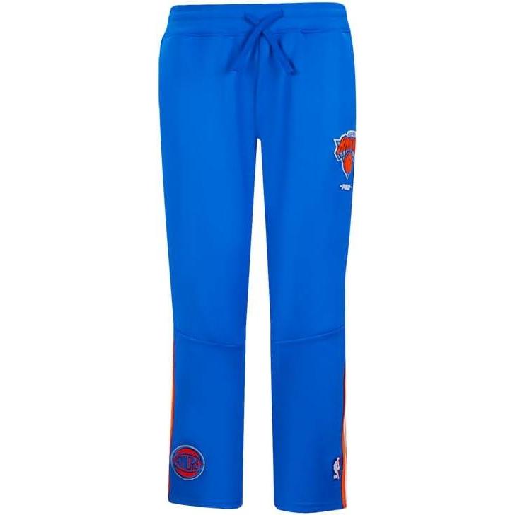 imagePro Standard NBA Boys Big Boys NBA Classic Chenille Tricot Track PantRoyal BlueOrange