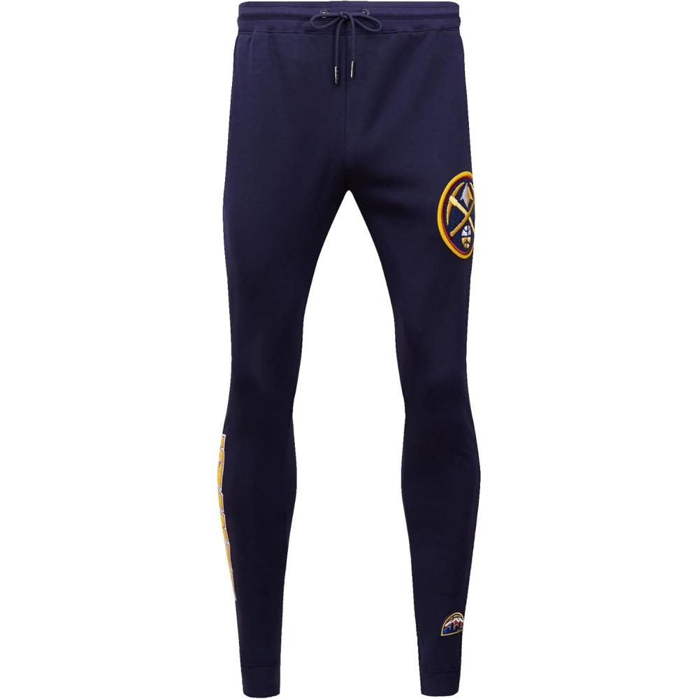 imagePro Standard NBA Mens Mens NBA Classic Chenille Cotton Double Knit JoggerMidnight Navy