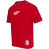 Pro Standard Mens Mens NHL Wingspan Cotton Short Sleeve Tee(Red)