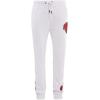 Pro Standard NBA Mens Mens NBA Classic Chenille Cotton Double Knit Jogger(White)