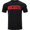 Pro Standard NBA Mens Mens NBA Classic Chenille Cotton Short Sleeve Tee(Black)