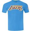 Pro Standard NBA Mens Mens NBA Classic Chenille Cotton Short Sleeve Tee(Primary Team Color)