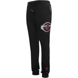 Pro Standard NBA Mens Mens NBA Classic Chenille Cotton Double Knit Jogger(Black)