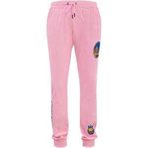Pro Standard NBA Mens Mens NBA Classic Chenille Cotton Double Knit Jogger(Pink)