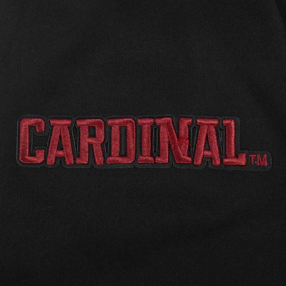 imageMens College Stanford University College Classic Chenille Pull Over Hoodie Black XL