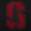 Mens College Stanford University College Classic Chenille Pull Over Hoodie Black M