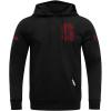 Mens College Stanford University College Classic Chenille Pull Over Hoodie Black M