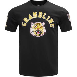Pro Standard Mens Grambling State University Classic Chenille Short Sleeve Tee Black 2XL