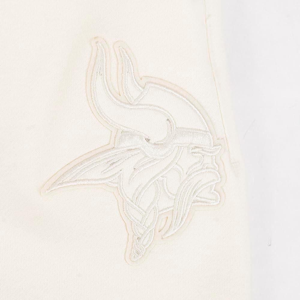 imagePro Standard Mens NFL Minnesota Vikings Neutral Sweatpant Eggshell L