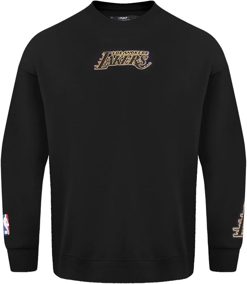 imagePro Standard Mens NBA Mash Up Crewneck SweatshirtDark Taupe