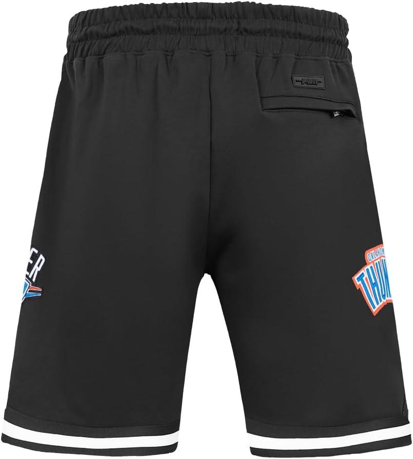 imagePro Standard Mens NBA Oklahoma City Thunder Classic Chenille Athletic Short Black S