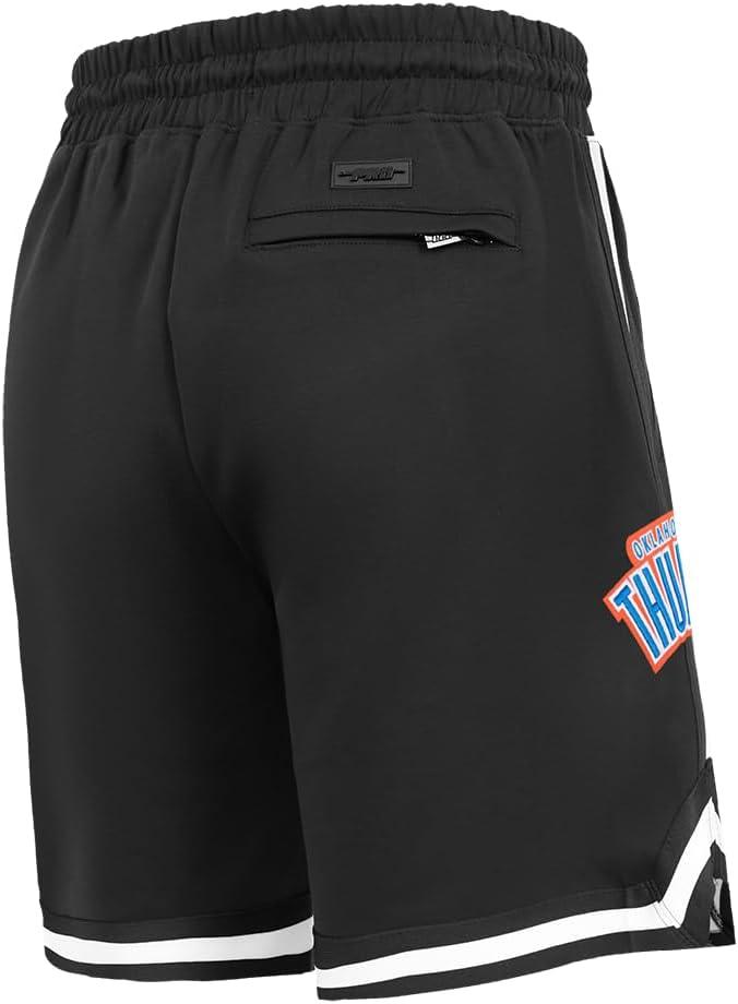 imagePro Standard Mens NBA Oklahoma City Thunder Classic Chenille Athletic Short Black S