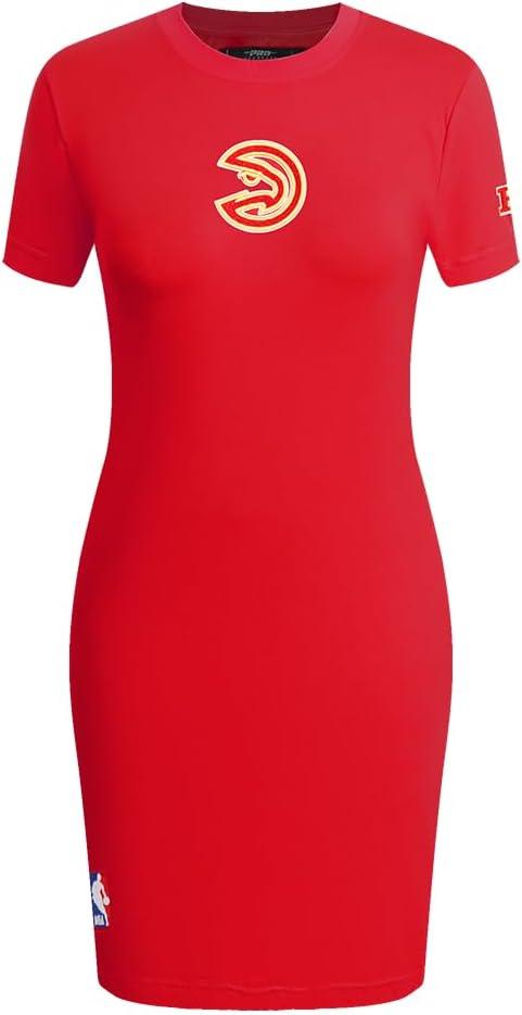imagePro Standard NBA Womens Womens NBA Classic Chenille Body Con DressTeam Color