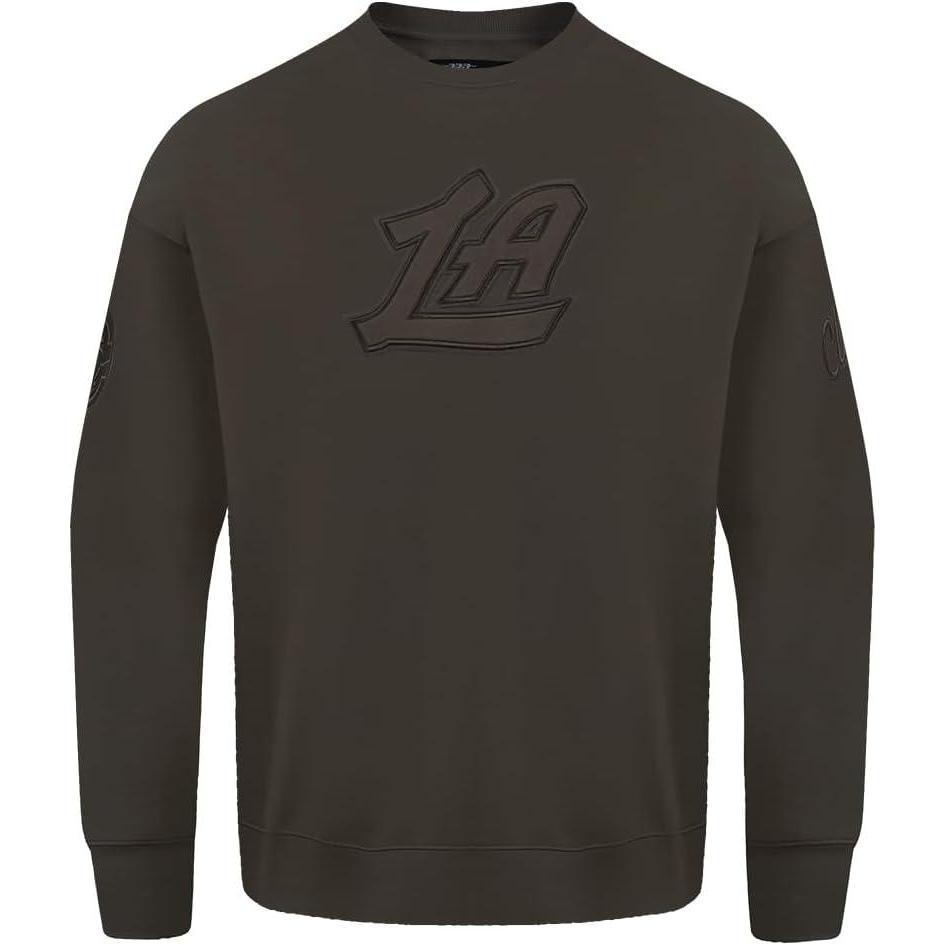 imagePro Standard Mens NBA Mash Up Crewneck SweatshirtDark Taupe