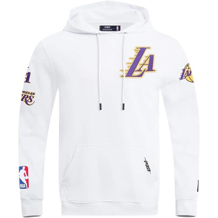 imagePro Standard Mens NBA Mash Up Crewneck SweatshirtWhite