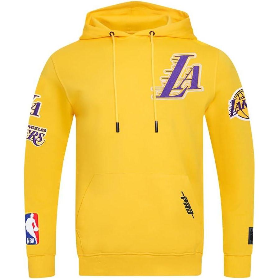 imagePro Standard Mens NBA Mash Up Crewneck SweatshirtYellow