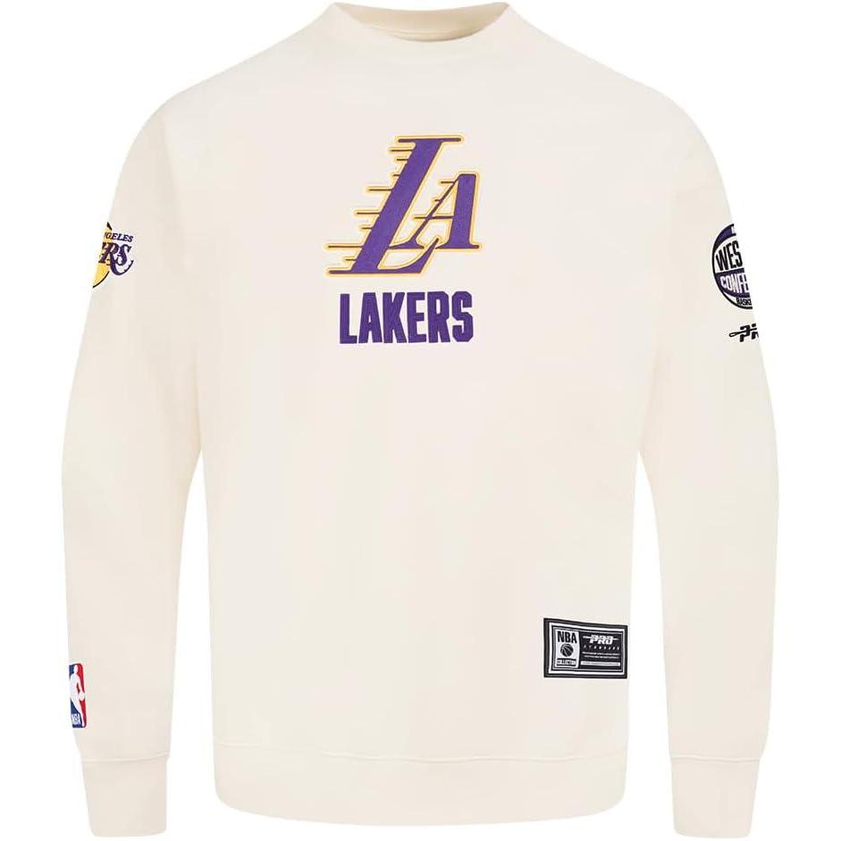 imagePro Standard Mens NHL Split Logo Cotton Double Knit Pull Over HoodieEggshell
