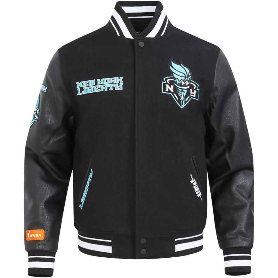 imagePro Standard mens Pro Standard Mens Wnba Retro Classics Wool Varsity JacketBlack
