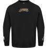 Pro Standard Mens NBA Mash Up Crewneck Sweatshirt(Dark Taupe)