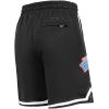 Pro Standard Mens NBA Oklahoma City Thunder Classic Chenille Athletic Short Black S