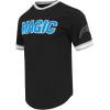 Pro Standard Mens NBA Orlando Magic Classic Chenille Short Sleeve Tee Black M
