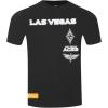 Pro Standard Mens WNBA Retro Classics Taping Tee(Black/Gray)