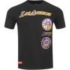 Pro Standard Mens WNBA Retro Classics Taping Tee(Black/Purple)