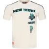 Pro Standard Mens WNBA Retro Classics Taping Tee(Eggshell/ Black)