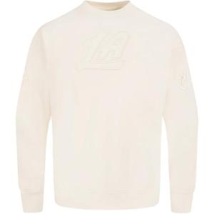 Pro Standard Mens NBA Mash Up Crewneck Sweatshirt(Eggshell)