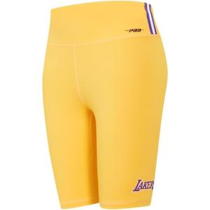 Pro Standard Women’s NBA Classic Chenille Bike Short(Yellow)