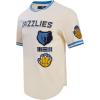 Pro Standard Mens NBA Retro Classics Cotton Double Knit Short Sleeve Tee(Black)