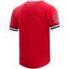 Pro Standard Mens NBA Retro Classics Cotton Double Knit Short Sleeve Tee(Wine)